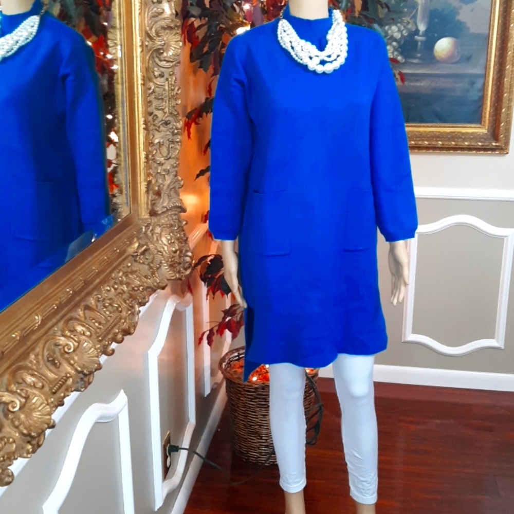 Blue sweat dress/Top